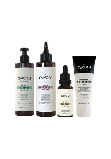 Synora Lekeli Ciltler İçin Bakım Seti