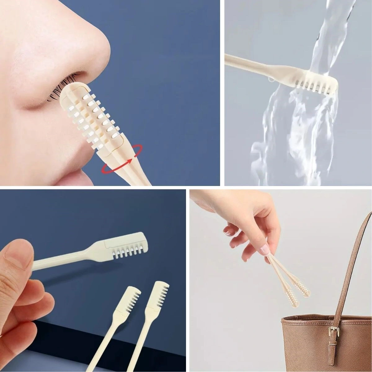 2'si Bir Arada 2 Parça Kutulu Burun Kıl Alma Ve Kulak Temizleme Aparatı