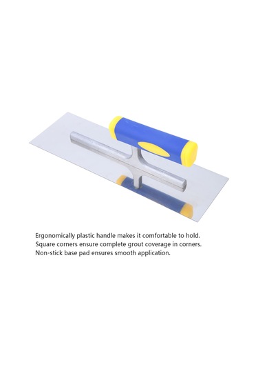Jeemson 300mm Paslanmaz Çelik Plaster Trowel: Multi-finish, Pürüzsüz Uygulama, Ergonomik Plastik Kollu, Köşelerde Tam Kaplama