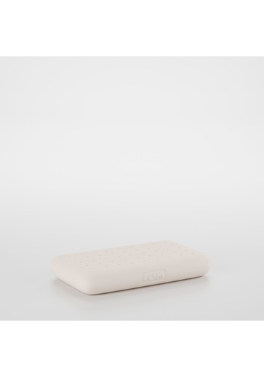 FOM Mini Tombik Visco Uyku Ve Seyahat Yastığı, Pamuk Bebek Yastık 50 X 30 X 10 Açık Mavi