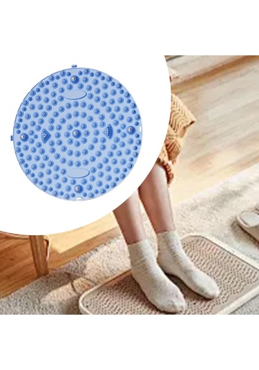 Suntek Ayak Masaj Mat Taşınabilir Anti Slip Refleksoloji Mavi Mavi
