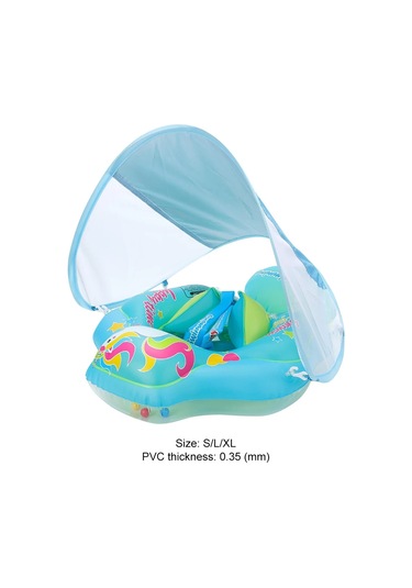 Bebek Yüzme Simidi Şişme Yüzme Simidi Güneşlik İle Plaj Su