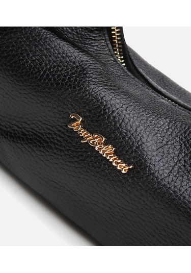 Hotiç Kadın Deri Siyah Çapraz Askılı Çanta 03cah309430a100 Siyah