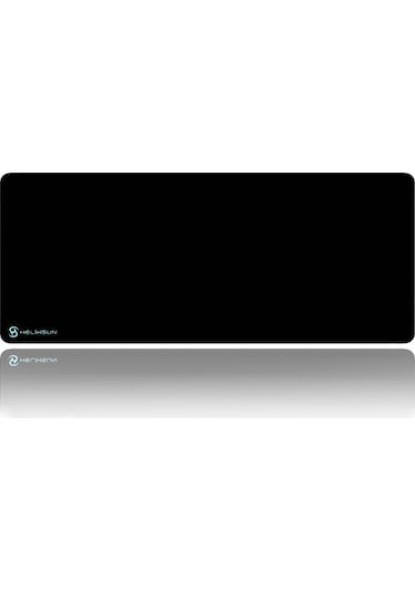 Helixsun Mouse Pad Büyük Boy Renkli Gaming Oyuncu Ofis Uyumlu Xxl 90 x 40 Cm Siyah