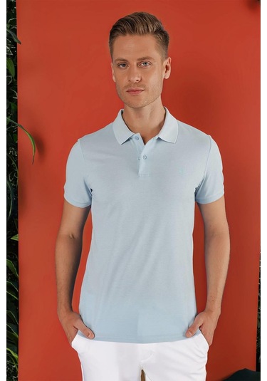 Ts 845 Mavi Spor T-shirt Mavi