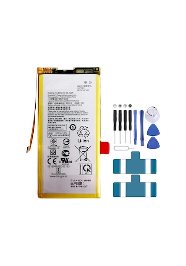 Cbtx Asus Rog Phone Iı Li-ion Pil İçin 6000mah C11p1901