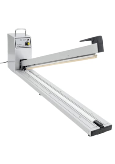 Masa Tipi Manuel Poşet Yapıştırma Kapatma Makinası 80cm Alüminyum