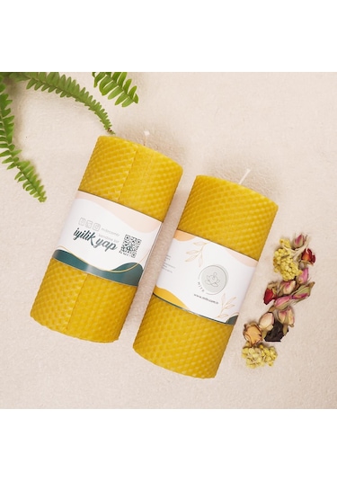 Aum Balmumu Mum Seti Çok Renkli