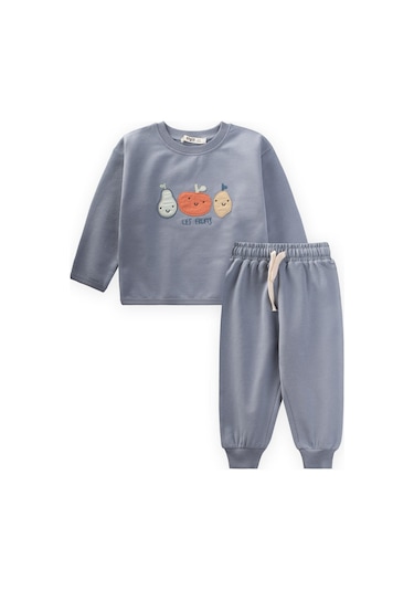 Sweatshırt Takım 1-5 Yaş Mint Yeşil Mint Yeşili