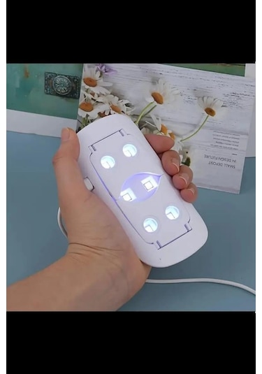 Sun Mini Uv Led 6 Ledli Tırnak Kalıcı Oje Kurutucu Usb