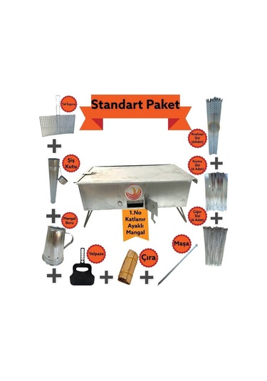 Gaziantep'ten Mangal Paketleri Standart Paket -186 Inox