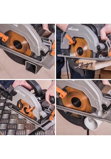 Evolution R185tct-20cs Çoklu Malzeme İçin Daire Testere Bıçağı, 185mm