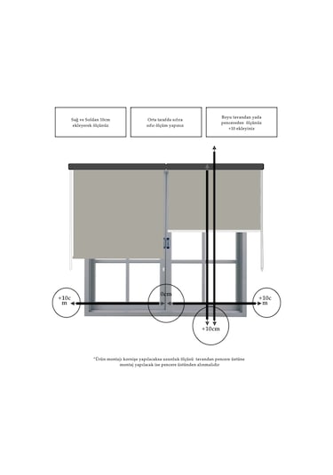 Açık Gri Blackout Stor Perde Tam Karartma Yüksek Kalite Superblackout Açık Gri