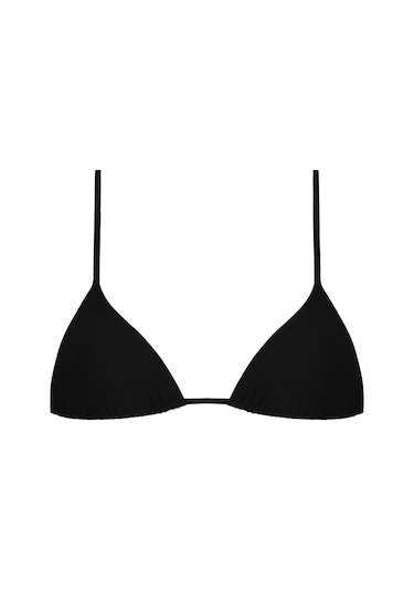 Tropic Of C Üçgen Bikini Üstü Siyah
