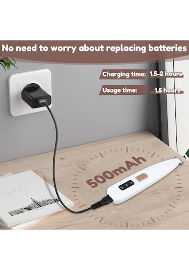 Yeni Köpek Paw Giyotin Led Işık İle Tamamen Su Geçirmez Pet Saç