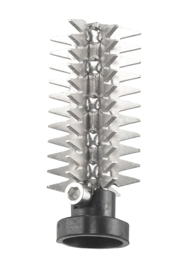 Balık Pullarını Temizleyici Aksesuarları Elektrikli Pul Temizleyici Dayanıklı C Gümüş