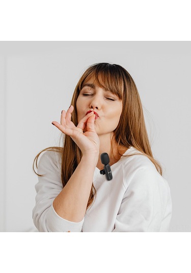 Youtek M3 Kablosuz Kolluk Mikrofonu: Akıllı Telefon Canlı Yayın Ses Alıcı, Gürültü Engelleme Fonksiyonu, 20m Uzaklıkta Veri Aktarımı