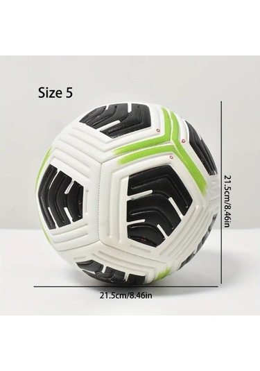 Nk Academy Team Tasarım Futbol Topu 4 Astarlı No:5 480 Gr + Pompa Hediyeli X511 Çok Renkli