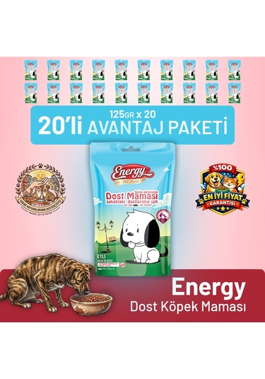 Dost Köpek Maması - 20 Adet