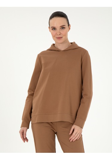 Pierre Cardin Kadın Coconut Sweatshirt 50308067-vr153 Coconut