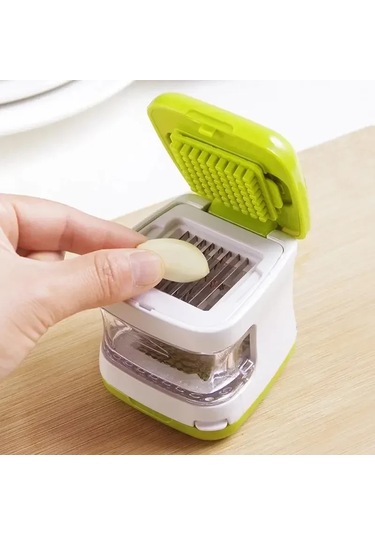 Yeni Sarımsak Presi Paslanmaz Çelik Ezici Manuel Çift Taraflı