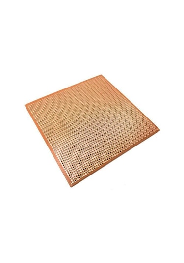 Electroon 11.5x11.5cm Delikli Lehimli Plaket