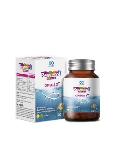 Armin Resverol Omega 3 30 Kapsül