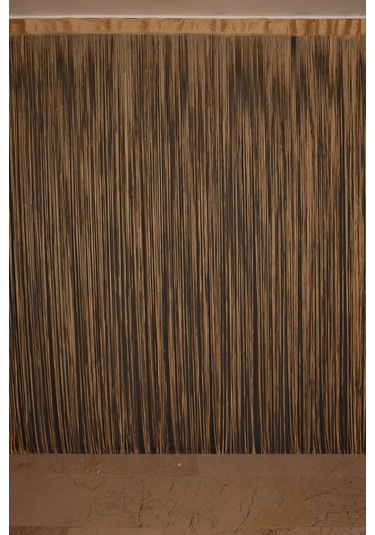 Düz Ip Model Gold Renk Hazır Ip Perde 300x280