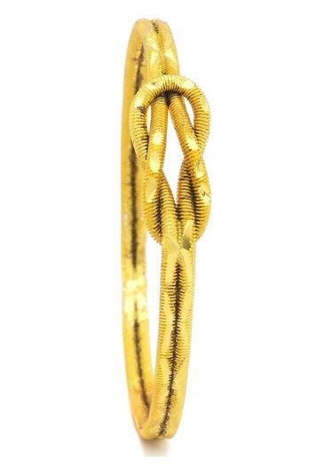 Altın Kaplama İmitasyon Aşk Düğümü Ajda Bilezik Blz-3119 Altın