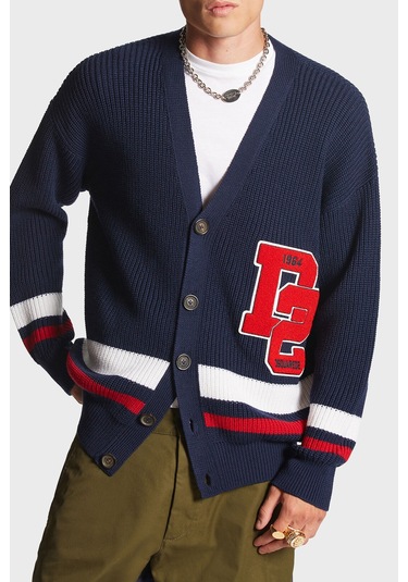 Dsquared2 Erkek Hırka S74ha1420 S18431 961 Lacivert Lacivert