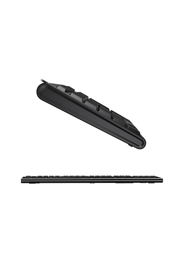 Lecoo Kb101 Usb Kablolu  Siyah Türkçe F Klavye Numpadli