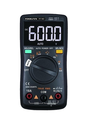 Toolfix Tf 103 1000v Multimetre