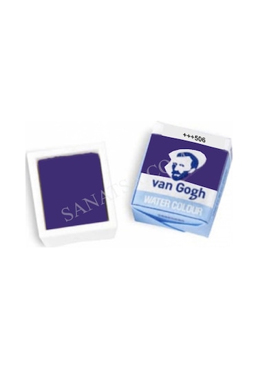 Talens Van Gogh 1/2 Tablet Sulu Boya 506 Ultramarine Deep