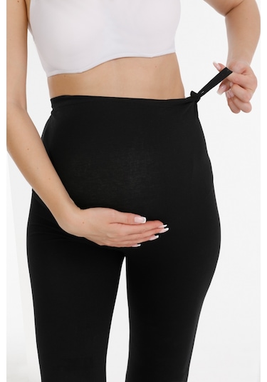 Parlingerie Hamile Taytı Bel Ayarlı Siyah