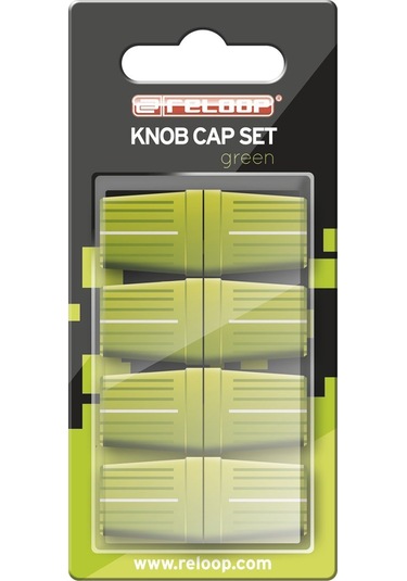 Knob Cap Set Green Set Of 8