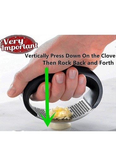 Sarımsak Presi Salıncak Paslanmaz Çelik, Sarımsak Kıyma Makinesi Çok Renkli