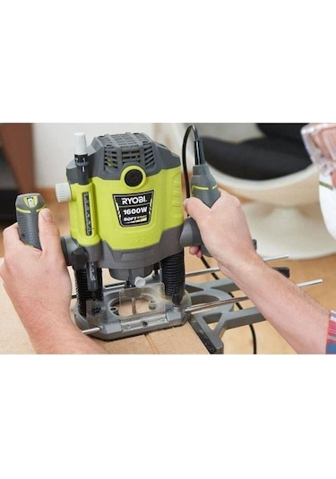 Ryobi RRT1600P-K Çift Kollu El Frezesi 1600W - T5133002606