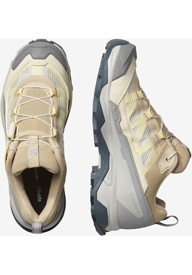 Salomon X Ultra 5 W Kdn White Pepper/monument/yellow Iris Outdoor Ayakkabı L47810400 Ekru