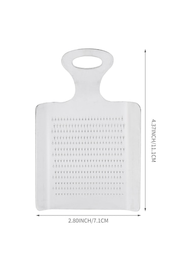 Zencefil Sarımsak Wasabi Rende Ezilmiş Sarımsak Cihazı Mutfak Aletleri Beyaz