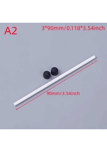 Zhanglei001 A1 Seramik Dalgıç Pompa Rotor Şaftı 2.5mm 3mm 3.5mm 4mm 5mm Akvaryum Havuz