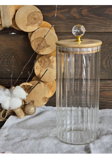 1000 Ml Cam Kuru Gıda Kavanozu 389725129