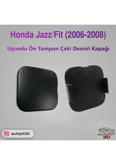 Honda Jazz / Fıt 2006-2008 Ön Tampon Çeki Demiri Kapağı