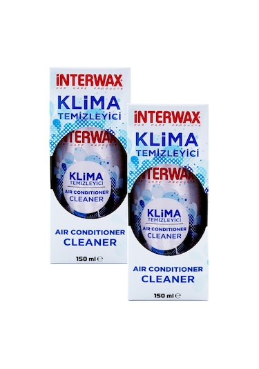 Interwax Limon Kokulu Klima Temizleyici Klima Fresh 2 x 150 ML