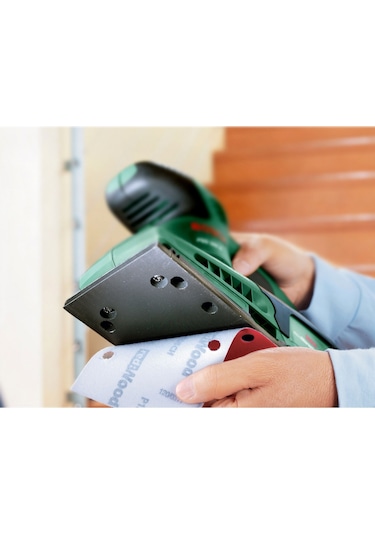 Bosch 115X230 Mm 180 Kum Delikli Cırtlı Zımpara (10 Adet)