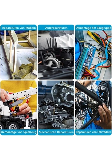 Xuweiwei 4 İn 1 Rc Alet Seti Varyant Altıgen Vida Ve Somun Sürücü 1.5mm 2.0mm 2.5mm 3.0mm Model Araba Tamir Metal