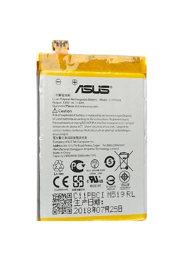 Asus Zenfone 2 5.5 C11P1424 Ze550Ml Ze551Ml Batarya Pil