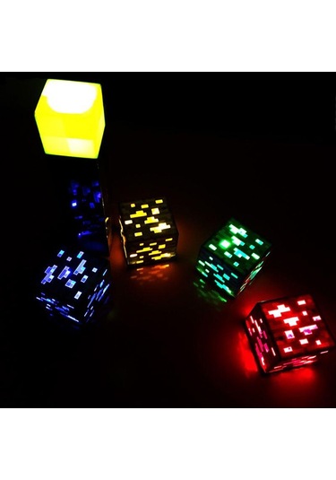 Turuncu Gece Lambası Usb Şarj Edilebilir Işıklar 4 İsteğe Bağlı Renk Led Oyuncaklar Ev Dekor Çocuk Hediye Turuncu