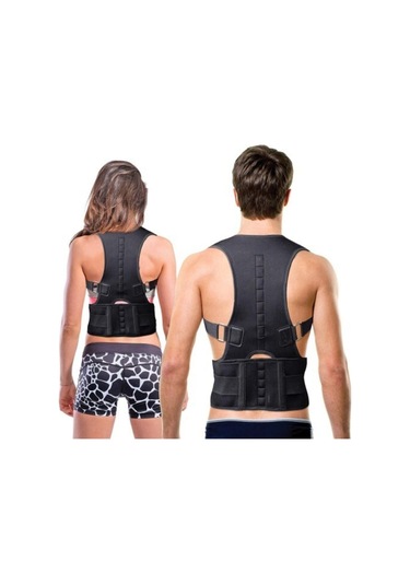 Dik Duruş Korsesi Kamburluk Önleyici Korse Erkek Kadın Bel Sırt Omuz Dik Duruş Manyetik Korse