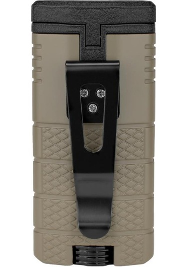 Tactical Triple Lighter Tan Black Puro Çakmağı