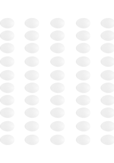 Yuntech01 50 Adet Plastik Somut Güvercin Yumurtası - Yetiştirme İçin Yaratıcı Kuluçka Yardımcısı - Ortam Dostu Ve Güvenli Malzeme